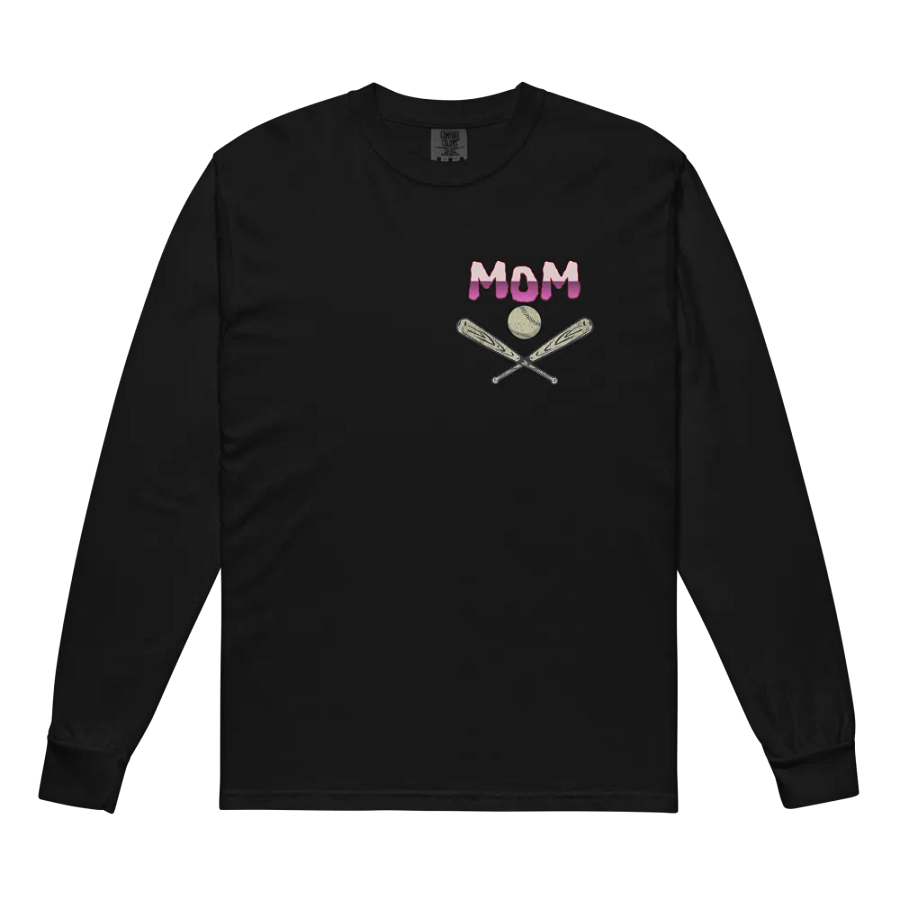 Mom's Baseball Tribute Long Sleeve Shirt product image (2)