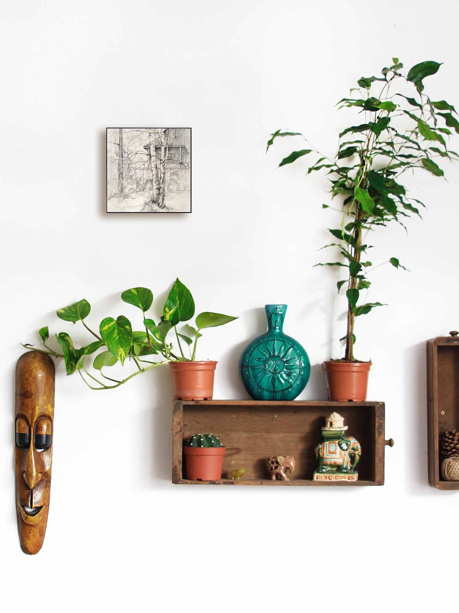 Blank Canvas: Unleash Your Artistic Vision - Dacha and Trees product image (5)