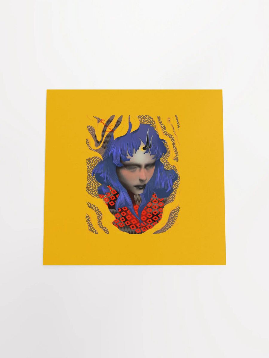 Something Strange, Charming and Blue Matte Print product image (27)