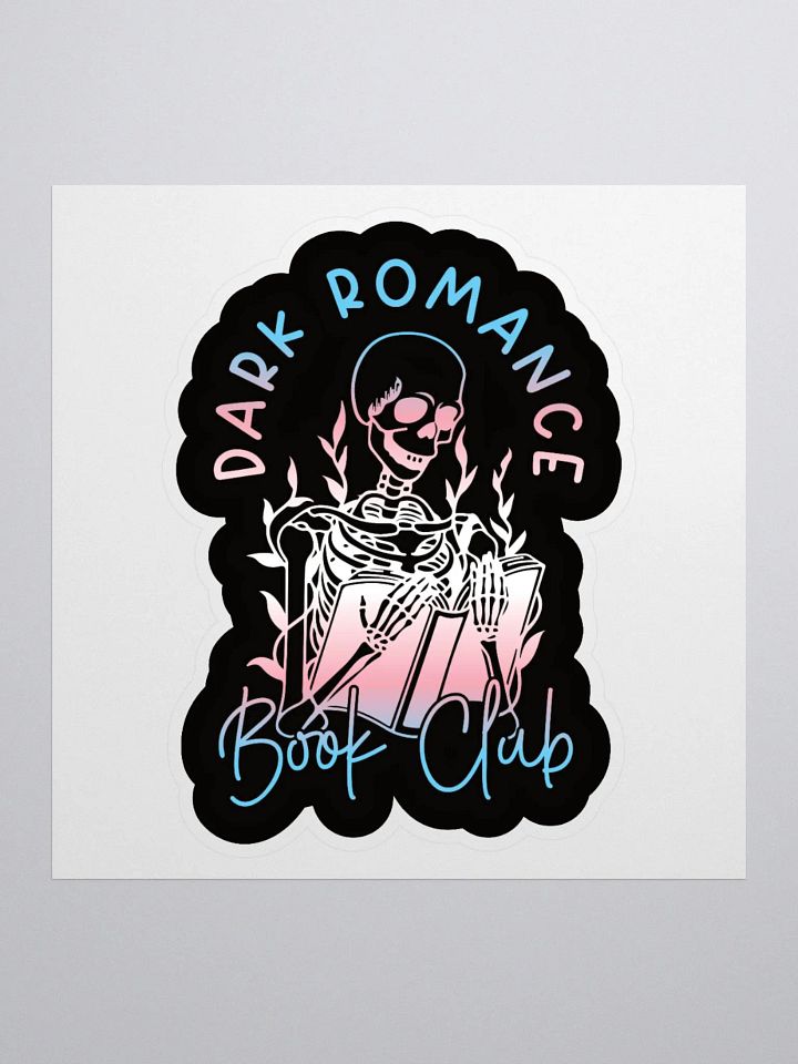 Dark Romance Trans Flag Sticker product image (1)