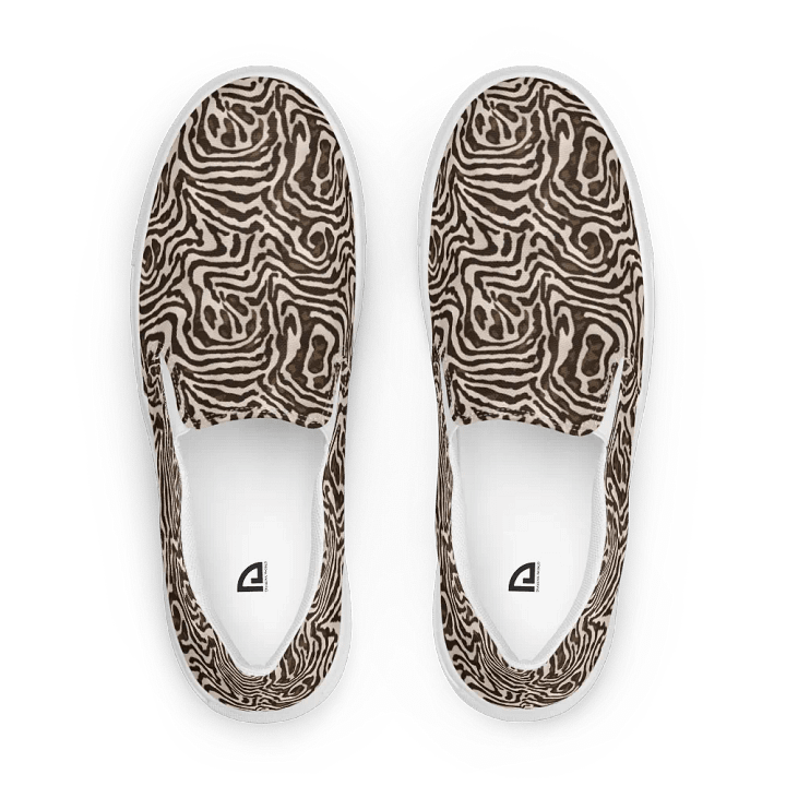 Brown Snake Women Canvas Shoes product image (1)