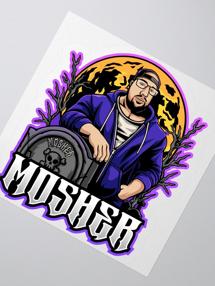 MOSHER GRAVE LOGO STICKER product image (8)
