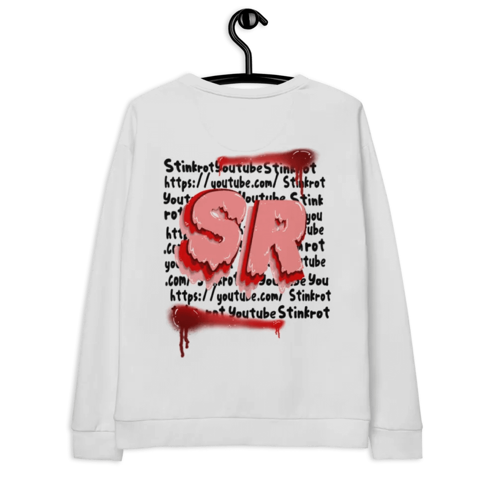 White Stinkrot Youtube Crewneck product image (12)