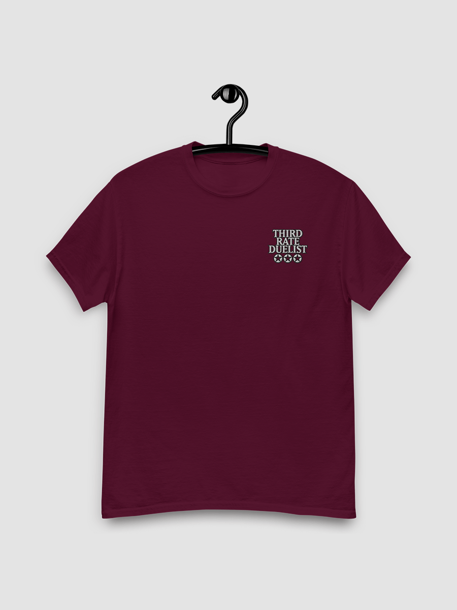 Third Rate Duelist - embroidered t-Shirt product image (5)
