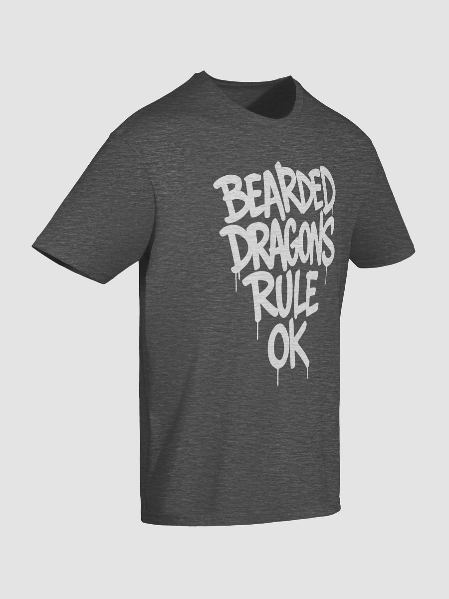 Graffiti-Style “Bearded Dragons Rule OK” Tee – Funny Reptile Lover Gift product image (66)