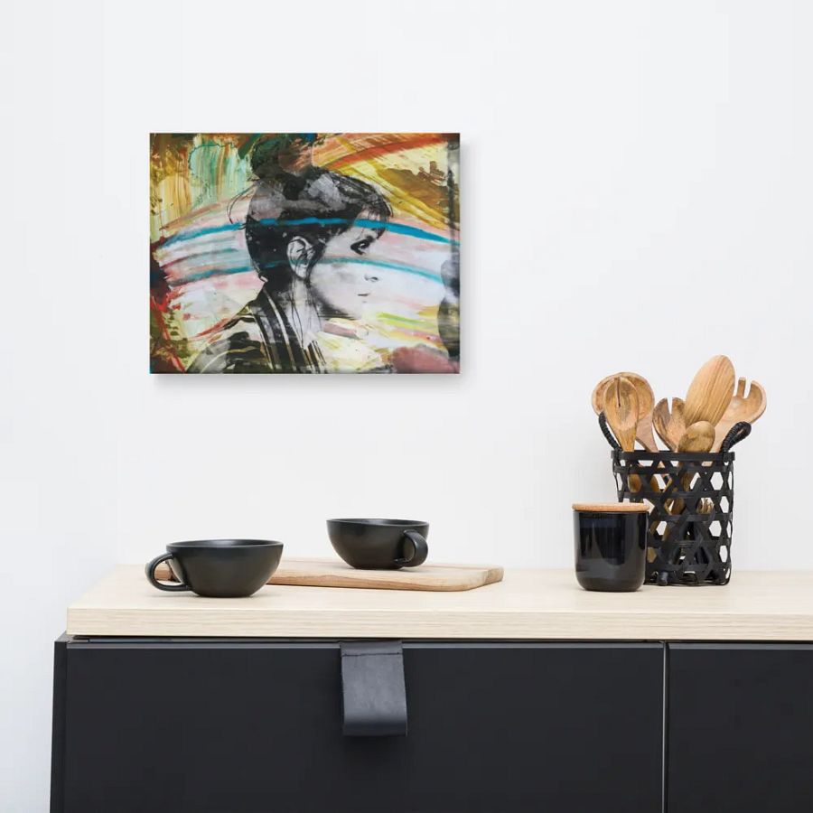 HARD SAIL PAINT SPLASH CANVAS WALL ART product image (8)