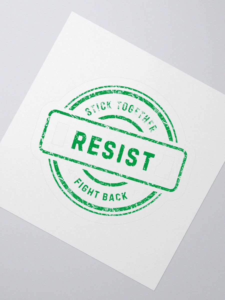 Resist Together Kiss Cut Stickers product image (2)