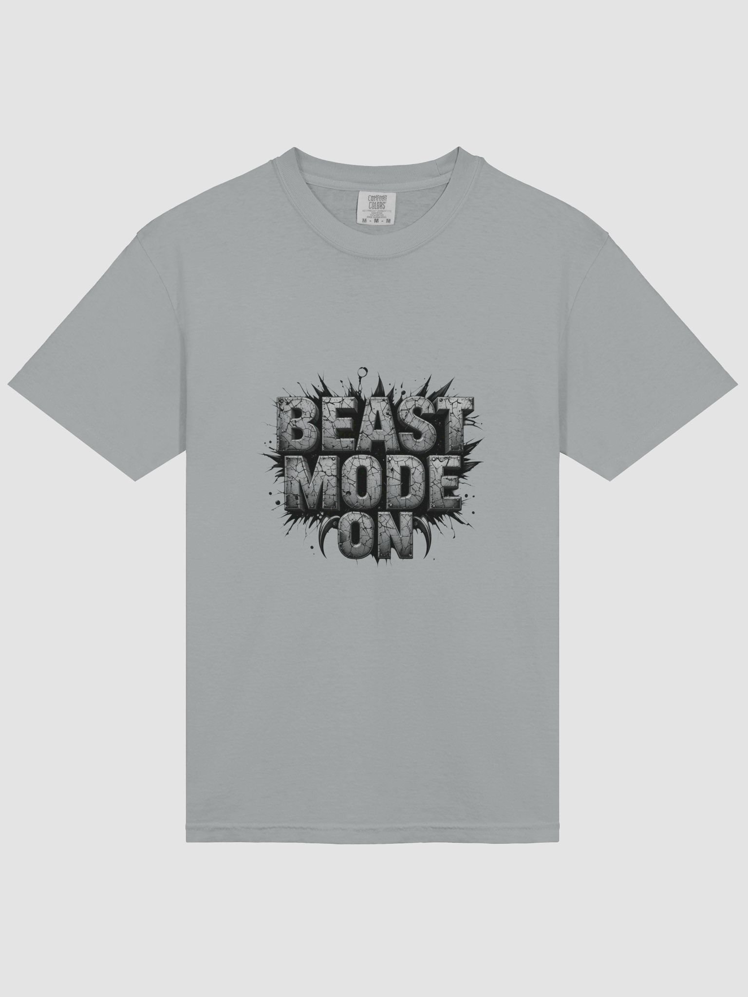 BEAST MODE ON Heavyweight T-Shirt product image (3)
