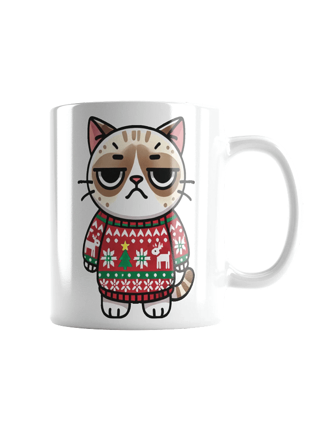 Unimpressed Cat Christmas