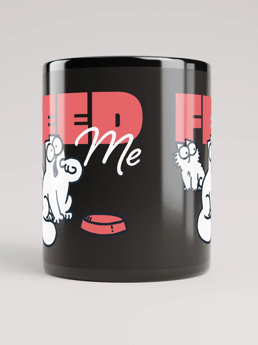 Feed Me Black Mug product image (5)