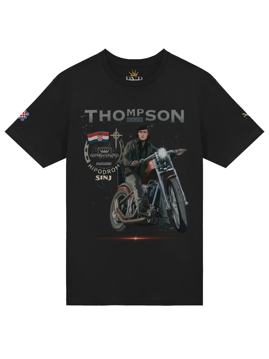 Crowned PNB Thompson Hipodrom Sinj Logo Next Level Tee product image (5)