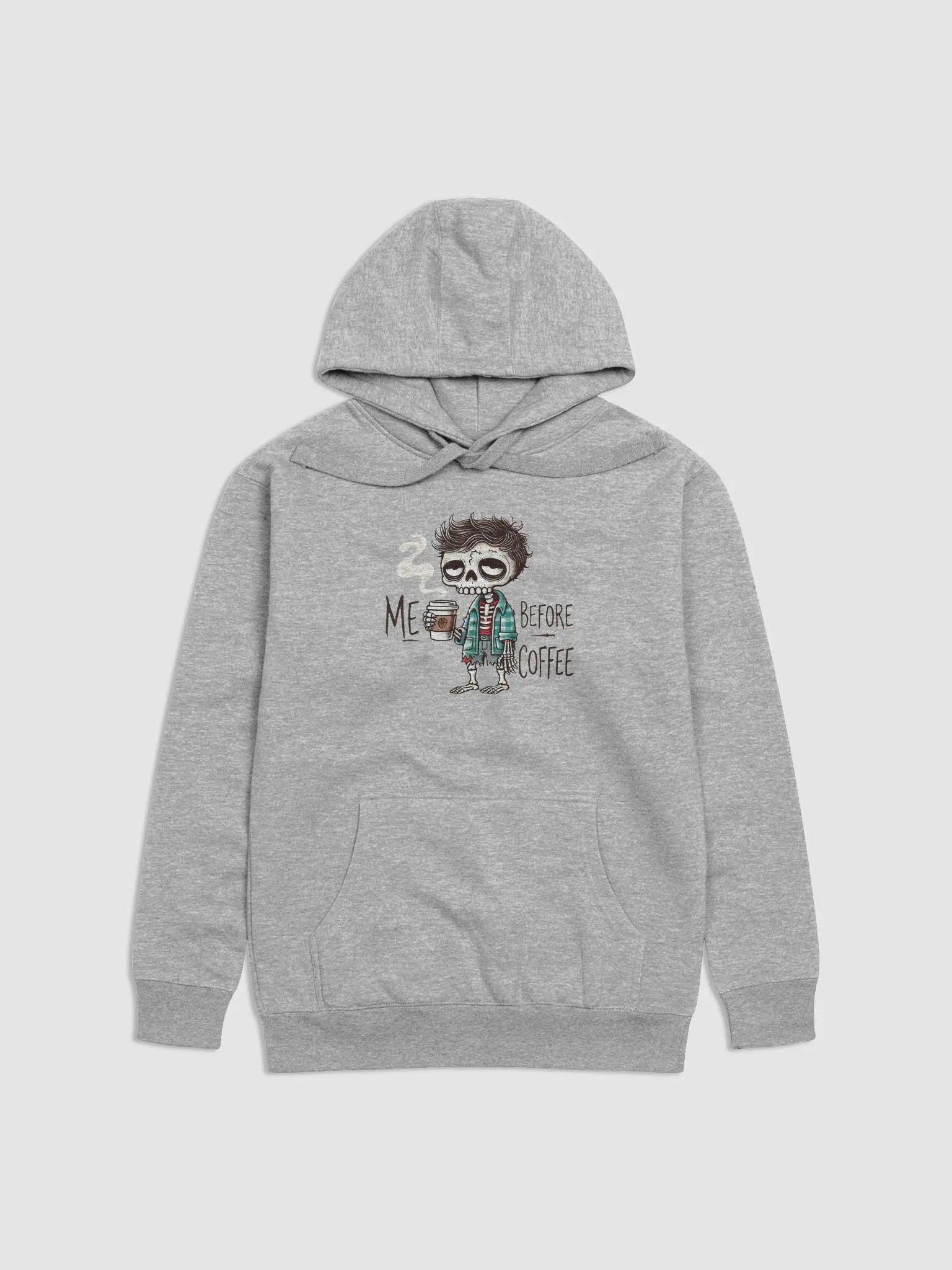 Me Before Coffee - Zombie Dude Unisex Hoodie product image (3)