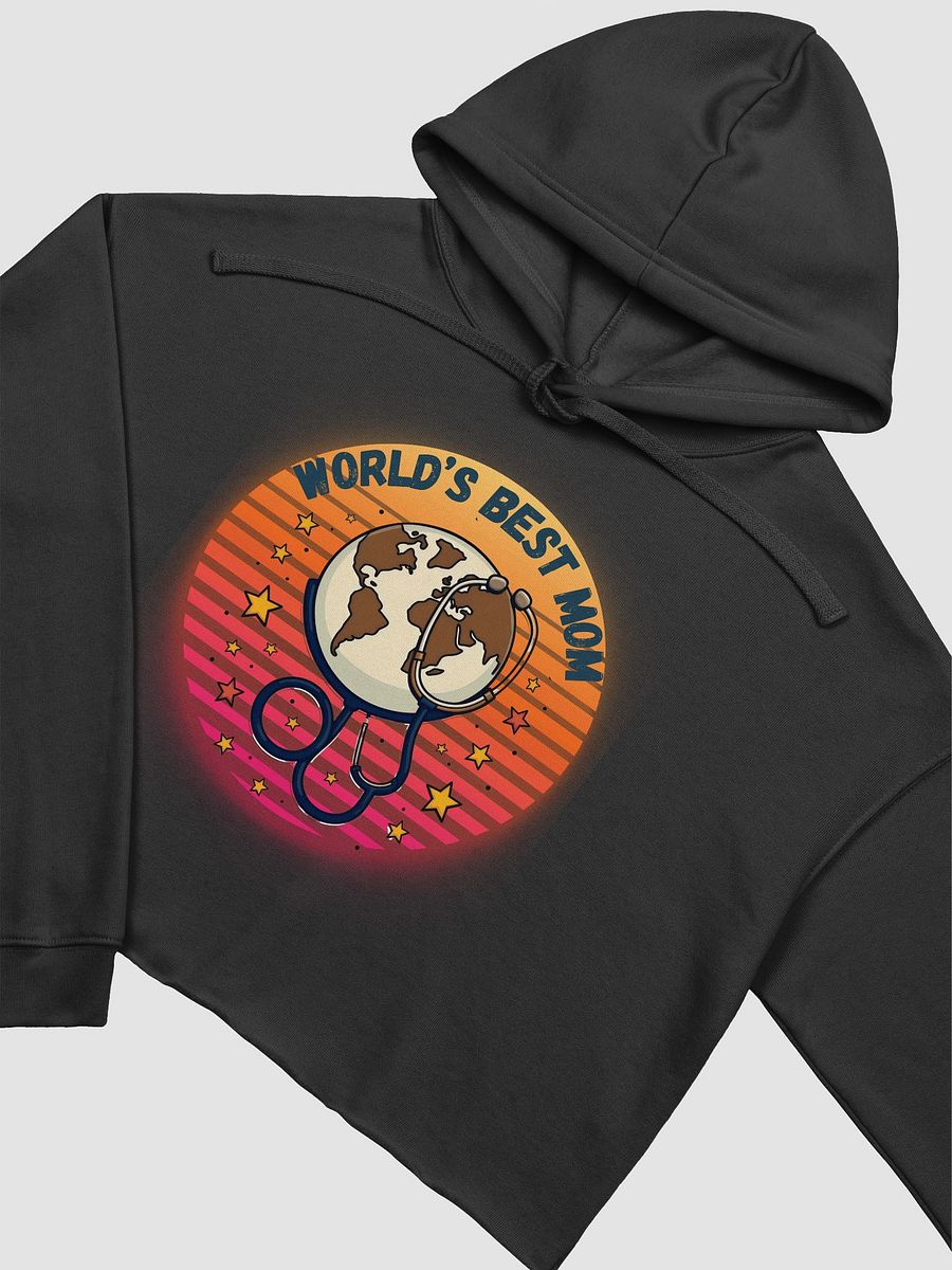 Globetrotting Mom Crop Hoodie product image (24)