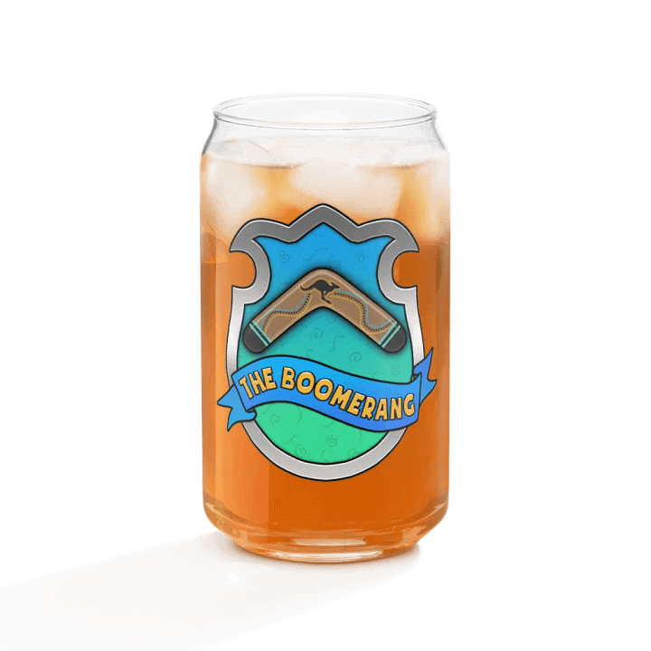 The Boomerang - Can Shaped Glass product image (1)