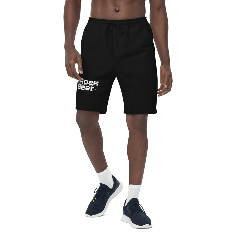 Men's Fleece Shorts - White HApex Gear White Logo product image (5)