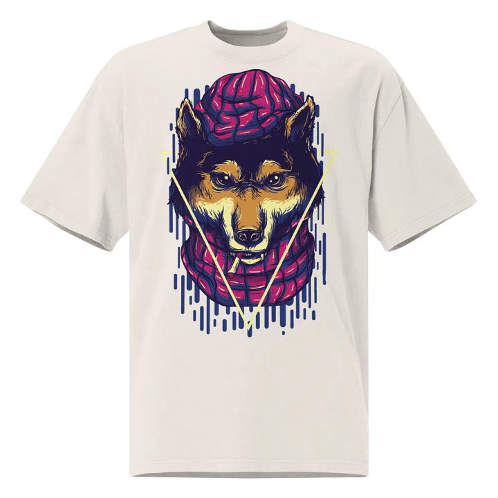 Wolf Hipster T-Shirt product image (1)