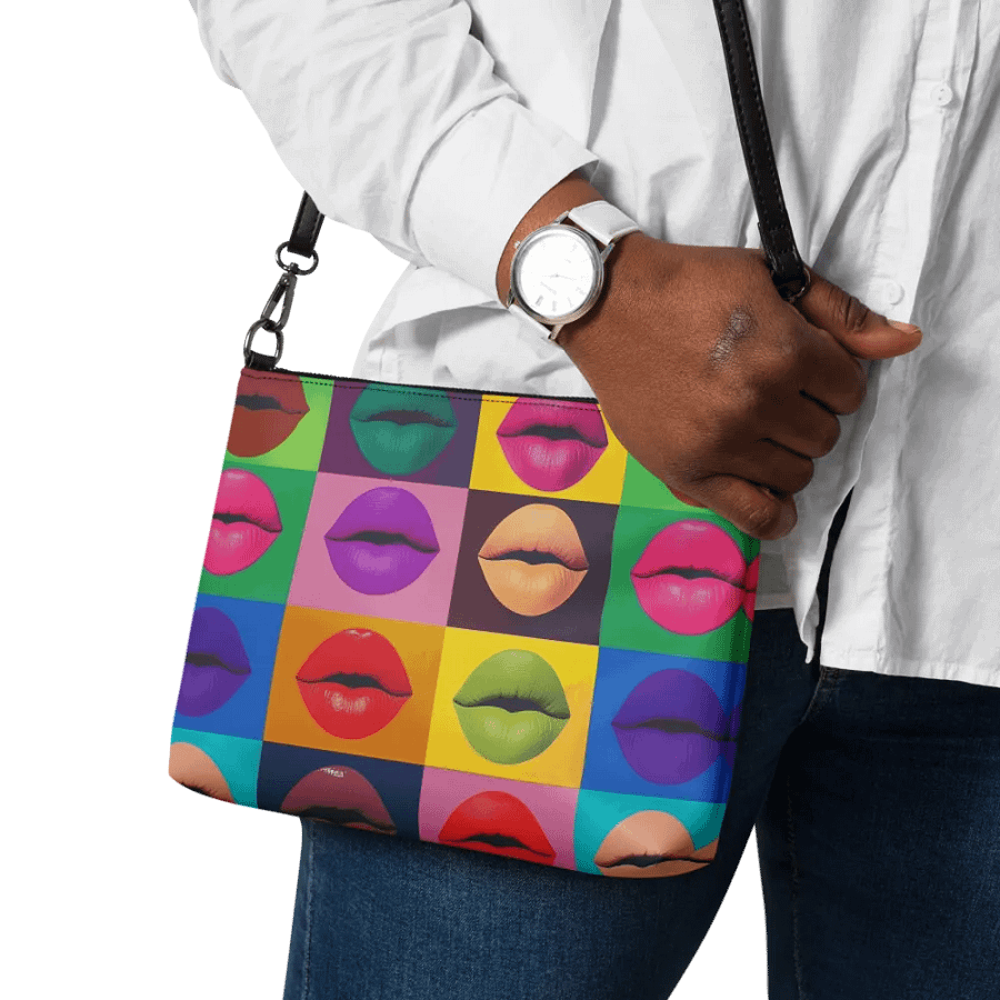 Pop Art Lips Crossbody Bag product image (11)