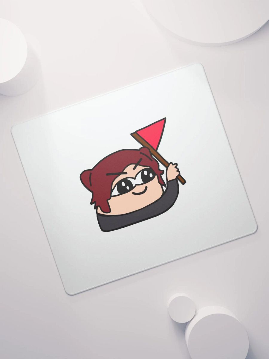 Tina Red Flag Mouse Pad product image (7)