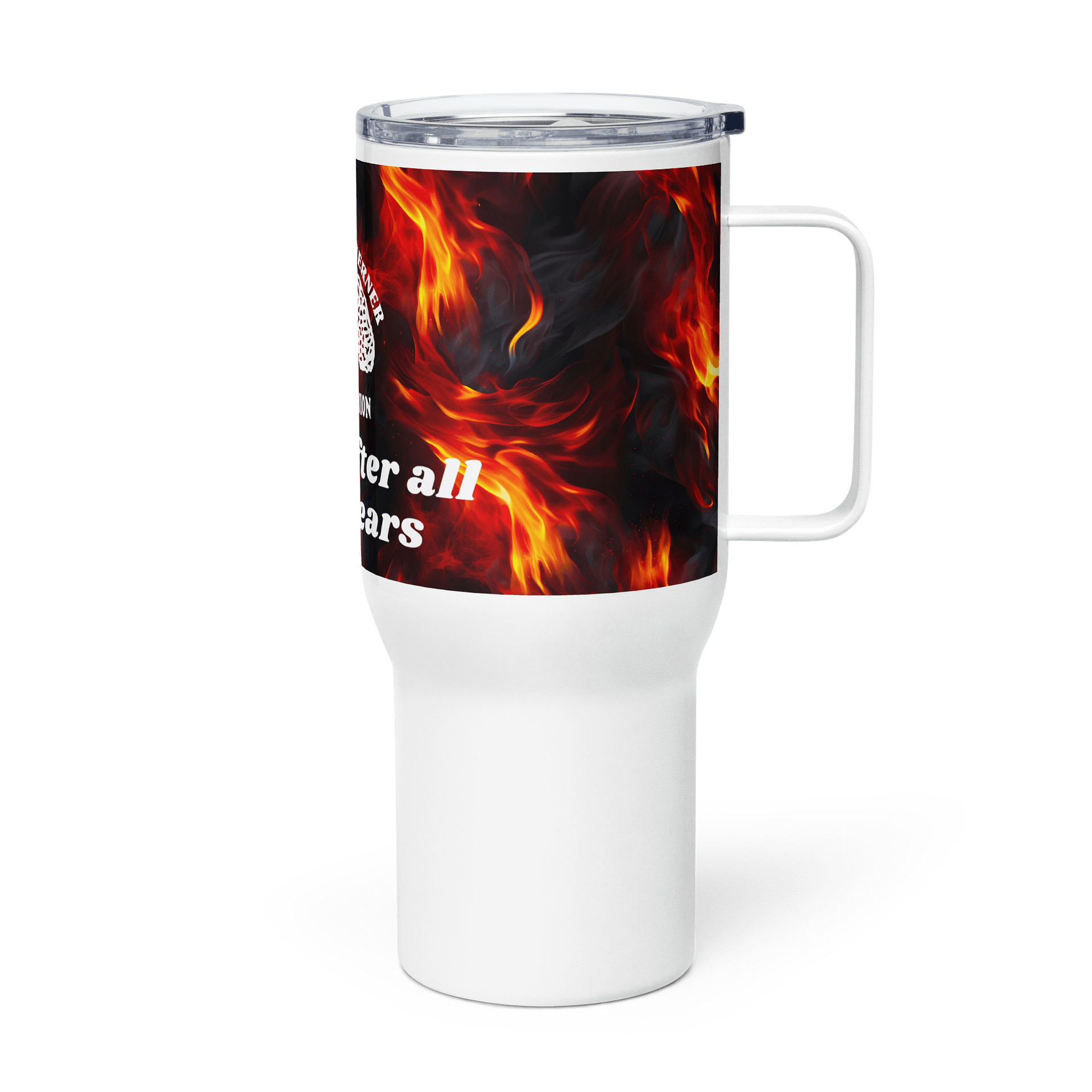 "Still Lit" Travel Mug w/ Handle product image (3)