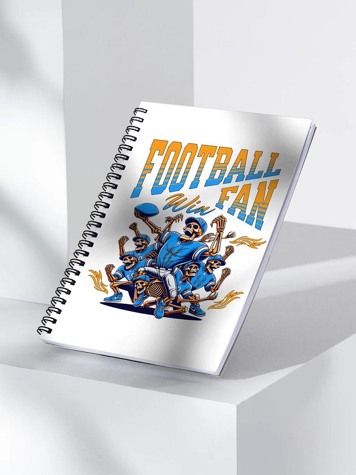 Football Fan Energetic Fanatics Notebook product image (2)