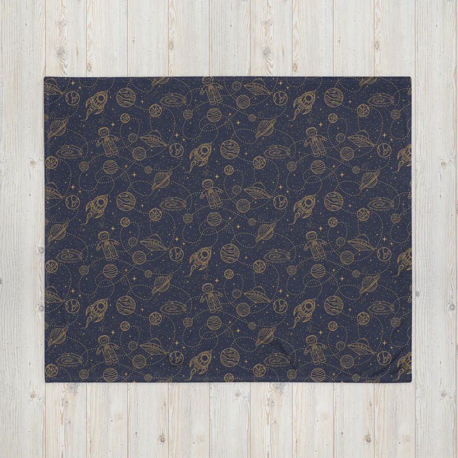 Explore The Universe Throw Blanket product image (4)