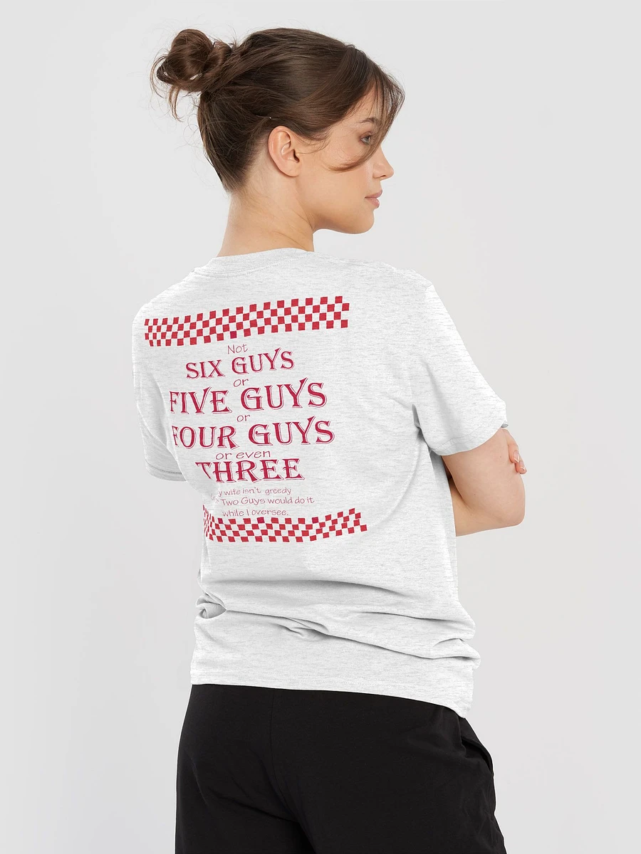 Six Guys Five Guys Four Guys Three Guys nah Husband who watches shirt product image (27)