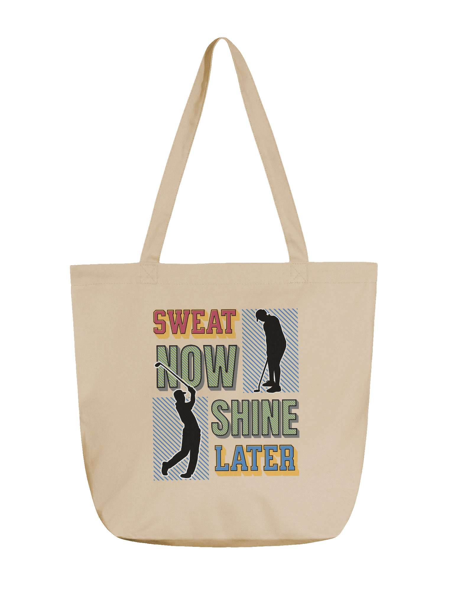 Sweat Now Shine Later Golfing Eco-Friendly Tote product image (5)