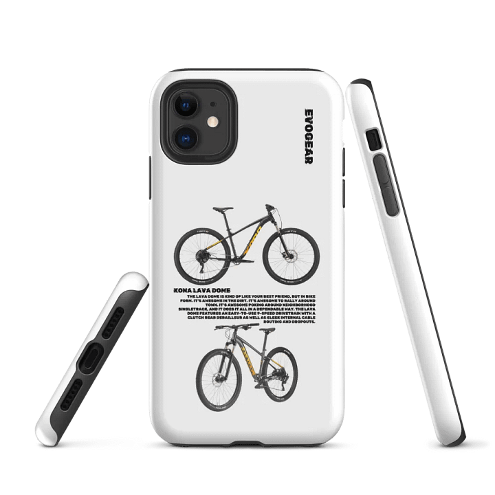 White Kona Lava Dome iPhone Case product image (1)