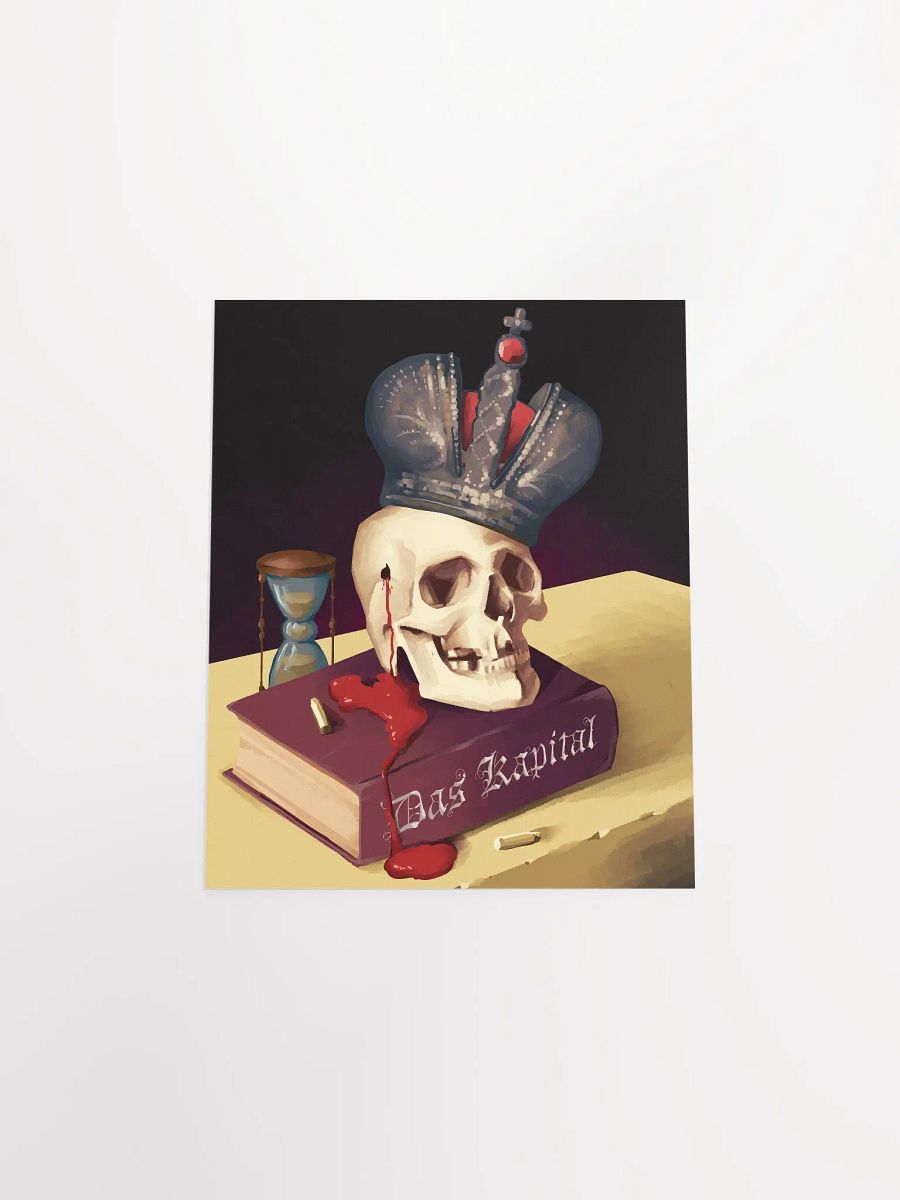 Memento mori with Class Characteristics - NO FRAME product image (13)
