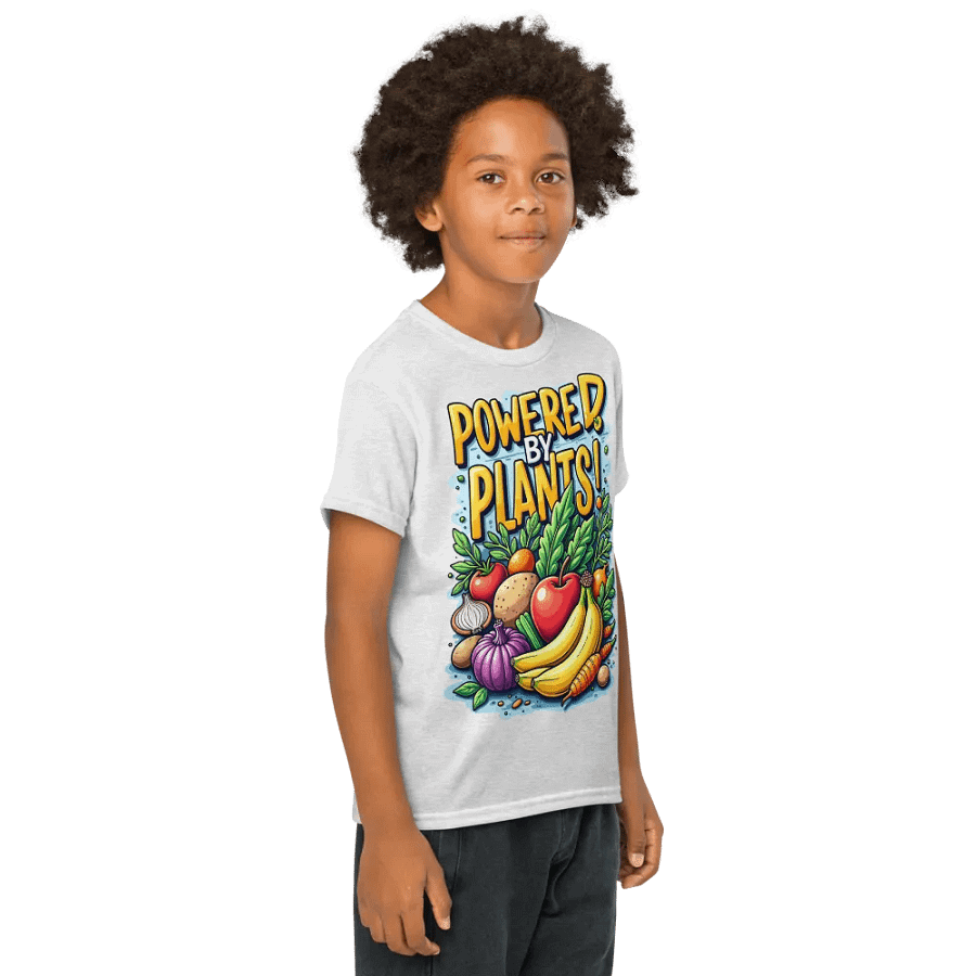 Plant-Powered Youth Tee product image (69)
