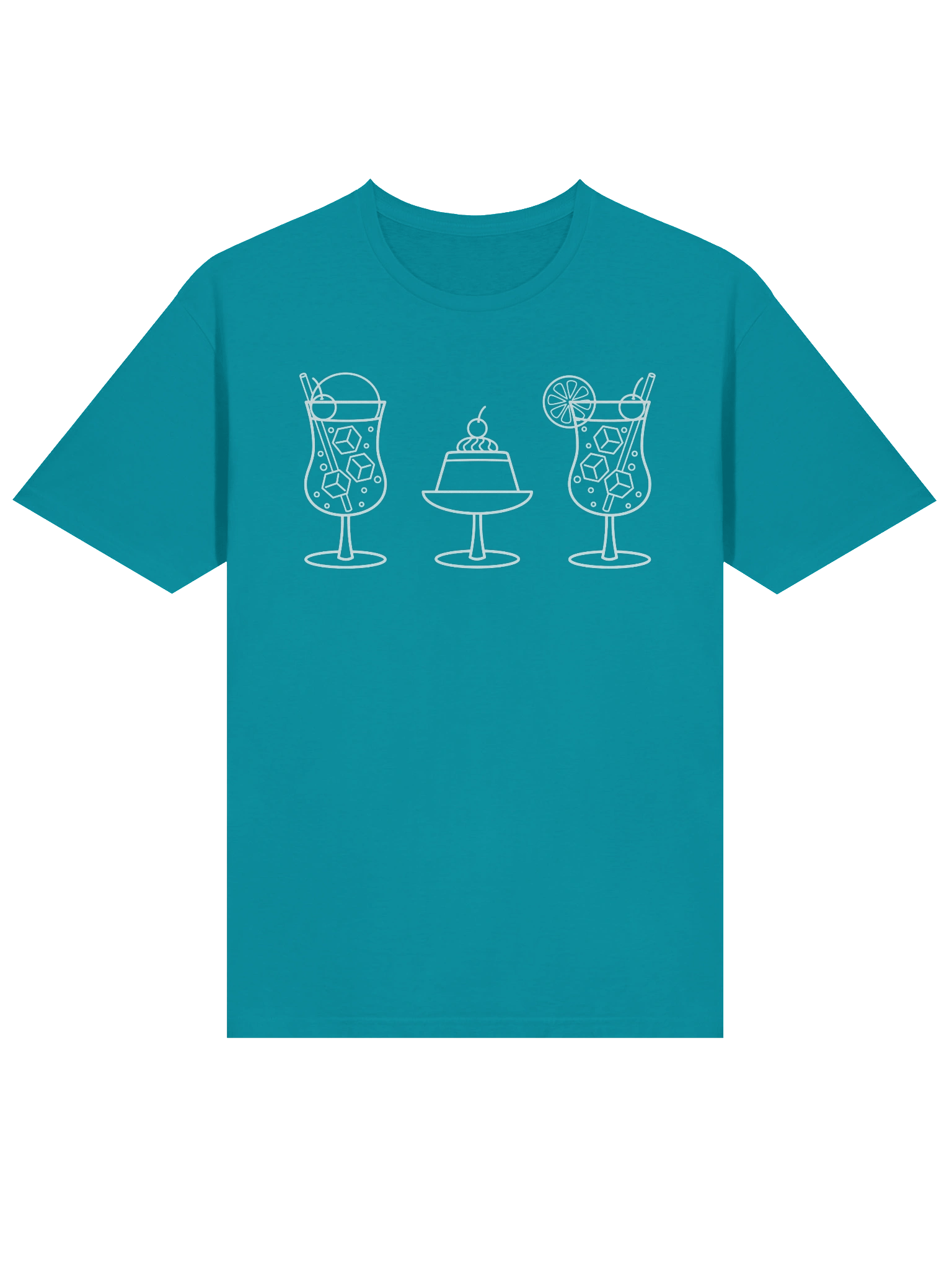 Retro Cafe - Unisex Adult Super Soft Lightweight T-shirt product image (1)