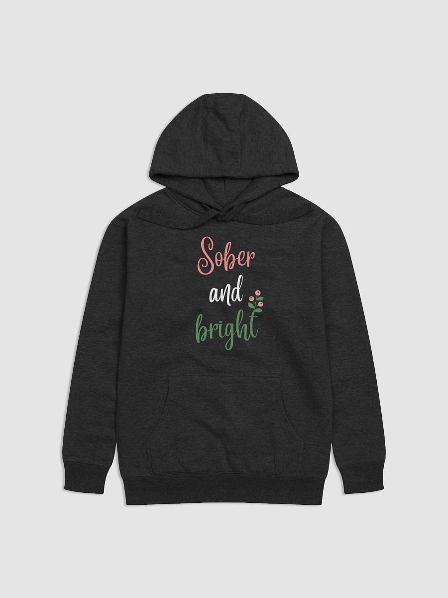 Sober & Bright - Sobriety Christmas Hoodie product image (5)