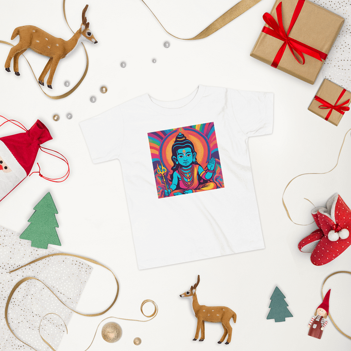 Lord Shiva Psychedelic Bella+Canvas Toddler T-Shirt product image (2)