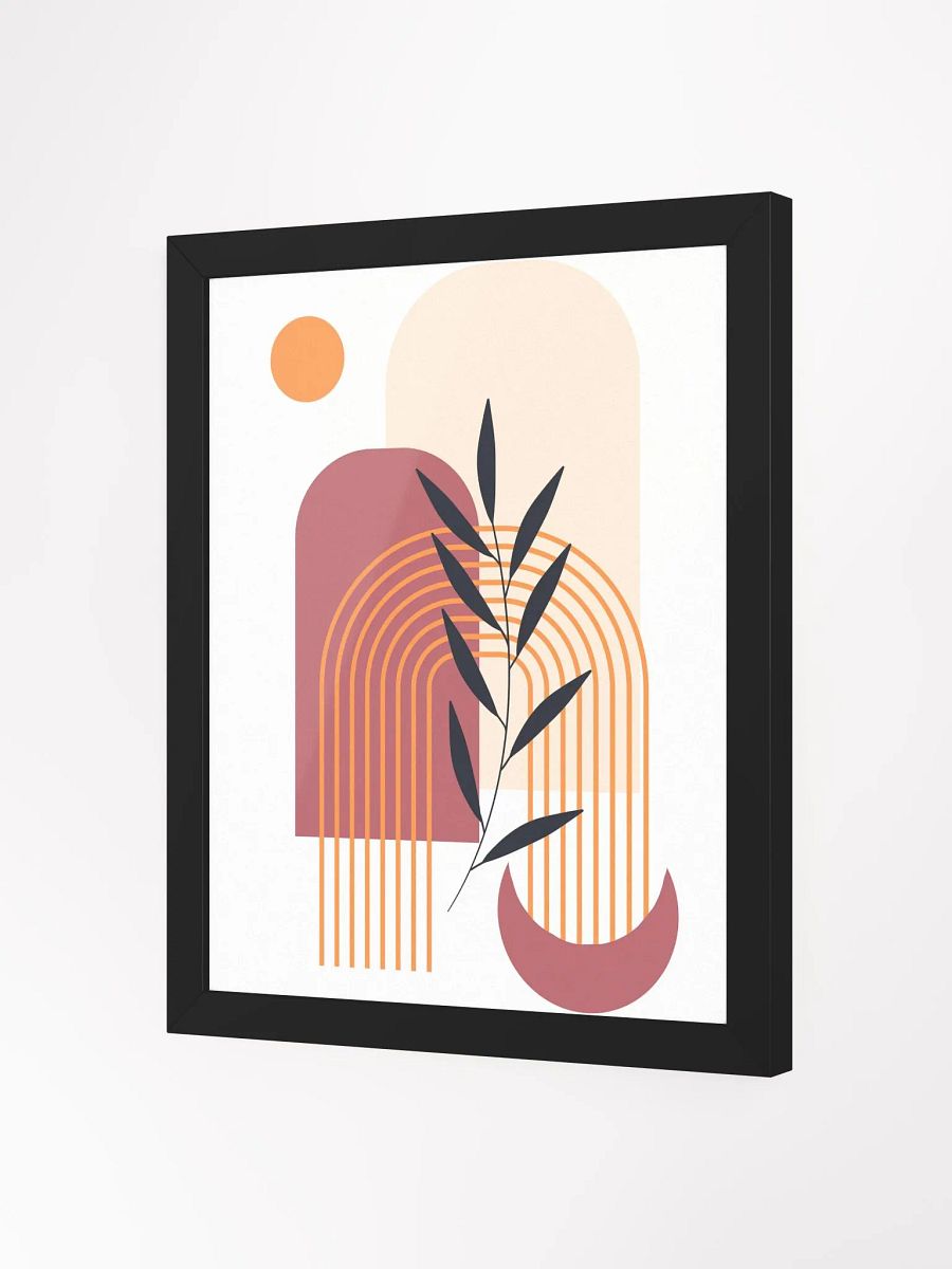 Modern Botanical Abstract Framed Poster product image (22)