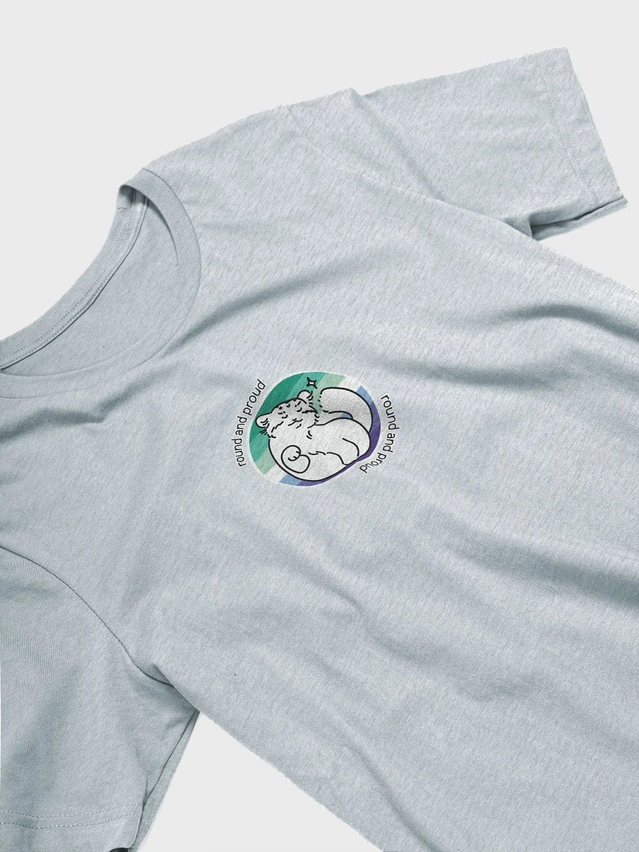 Round and Proud Manul Gay MLM Version - Bella+Canvas Unisex T-Shirt product image (30)