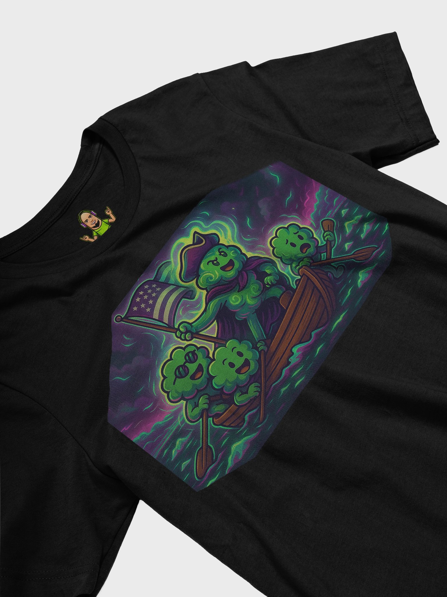 Dusty Rebellion Patriotic Crossing T-Shirt! product image (16)