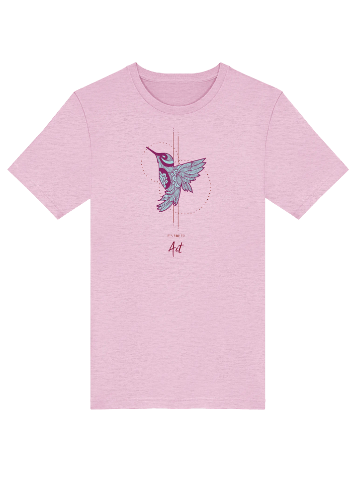 Mystic Hummingbird Floral T-Shirt product image (1)