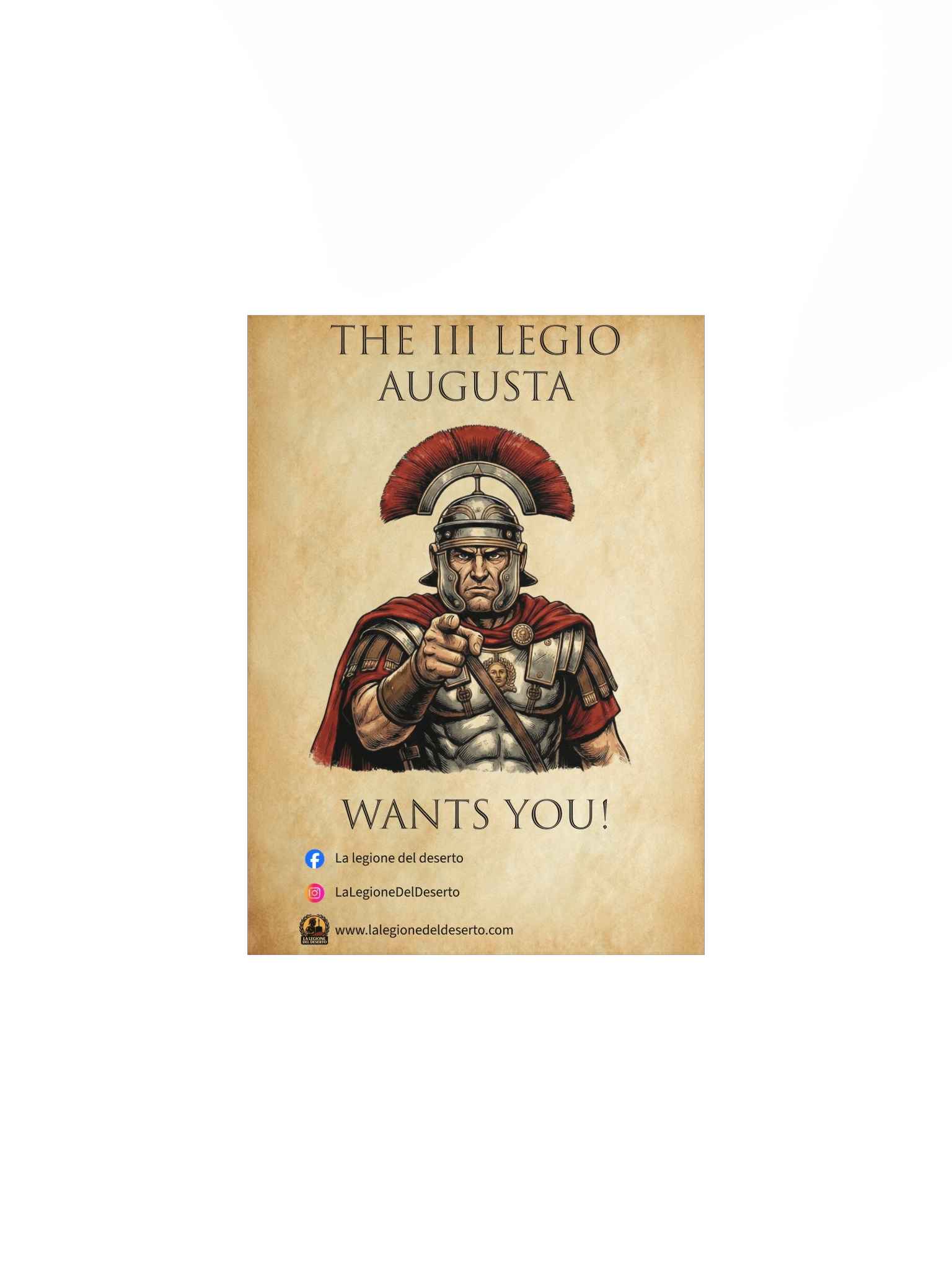Join the Third Legion: Vintage Recruitment Poster product image (1)