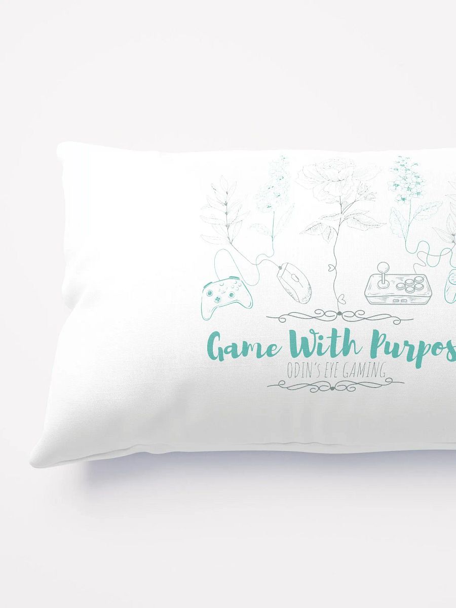 Game With Purpose - Floral Edition Pillow product image (7)