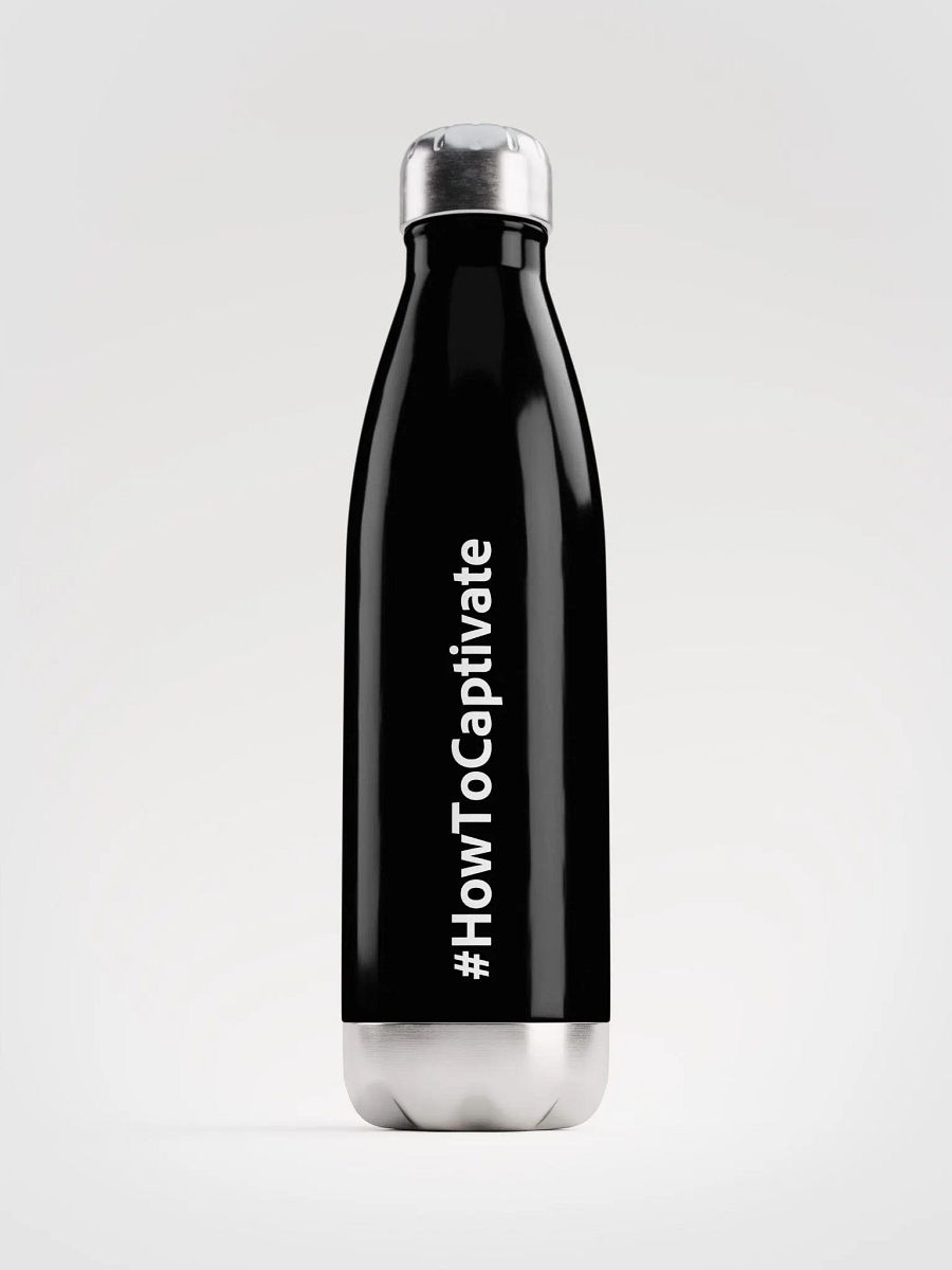 #HowToCaptivate Water Bottle product image (1)