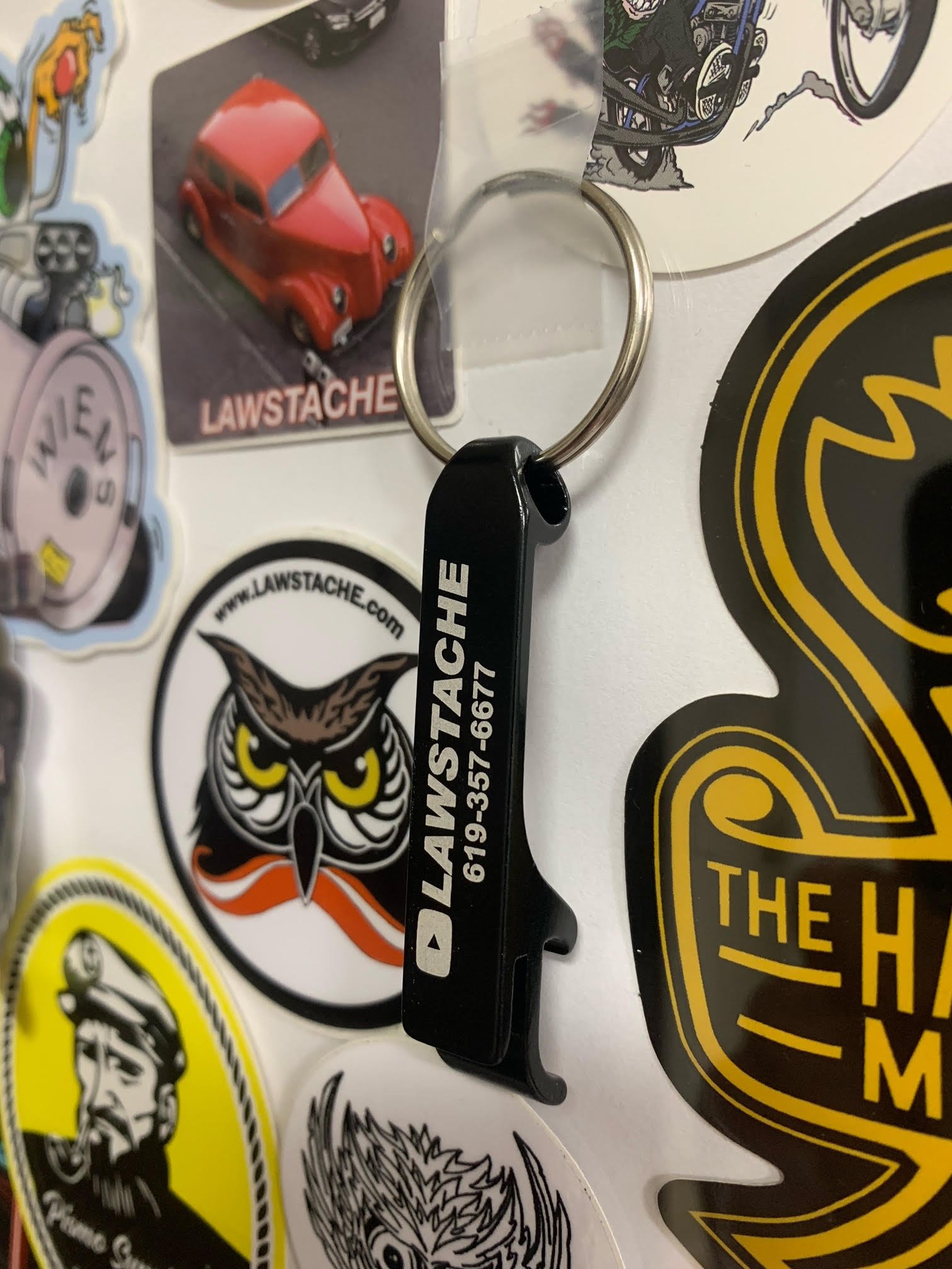LAWSTACHE Bottle Opener Keychain product image (2)
