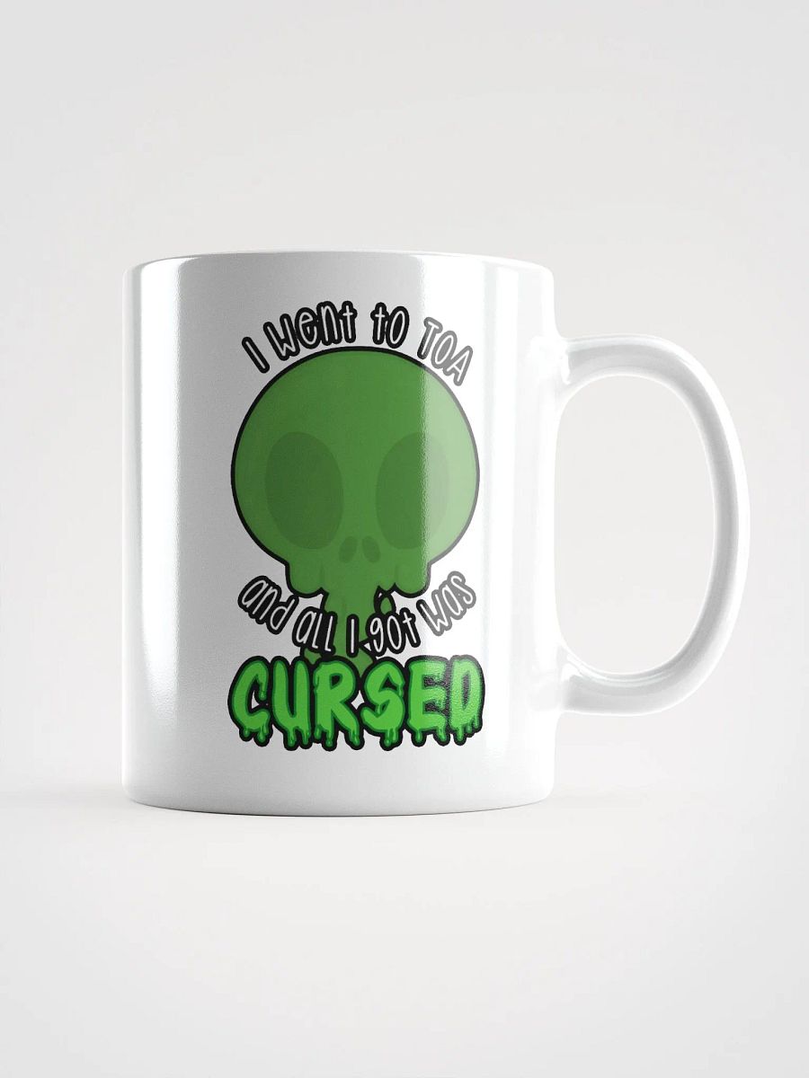 All I Got Was Cursed - Hunter - White Glossy Mug product image (1)