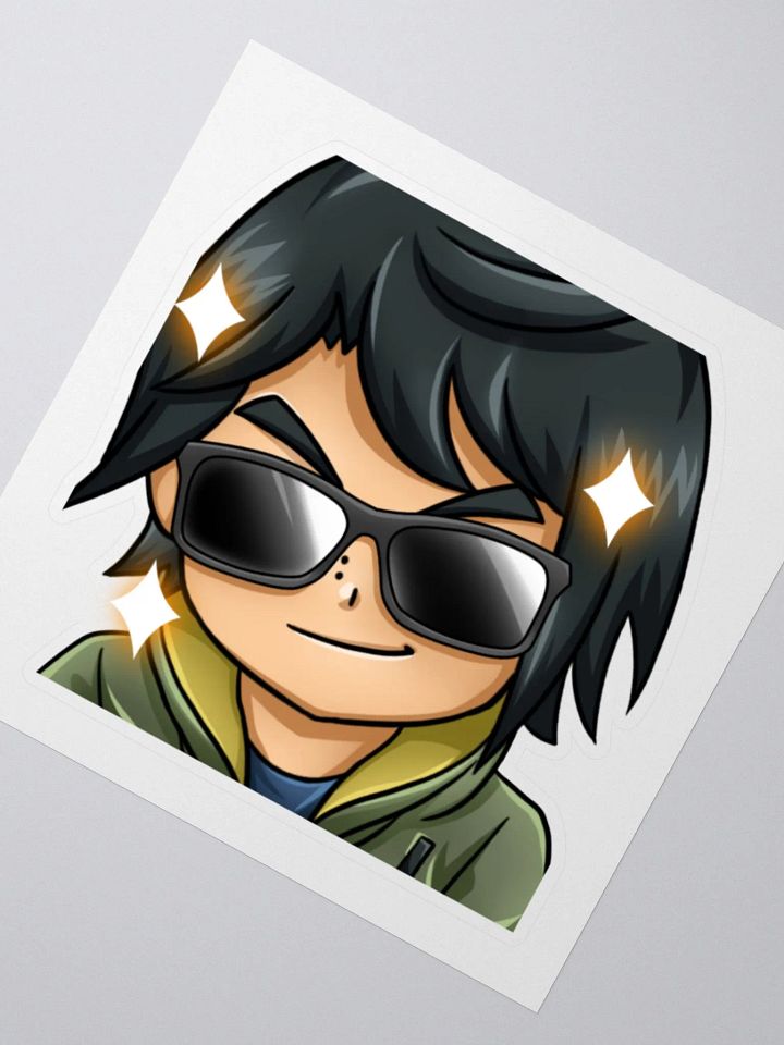 Grizexia Cool Emote Sticker product image (2)