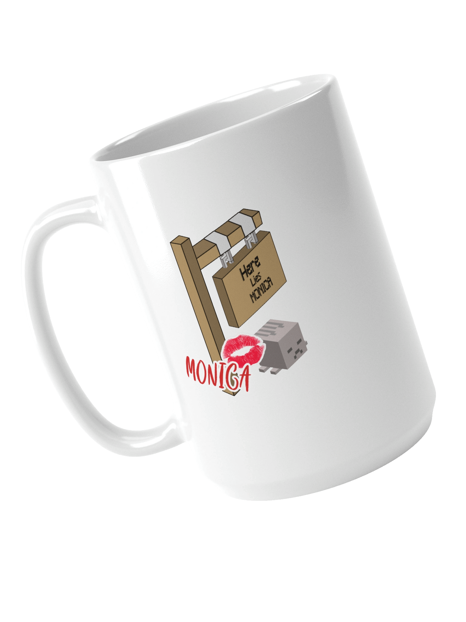 Here Lies Monica Mug product image (2)