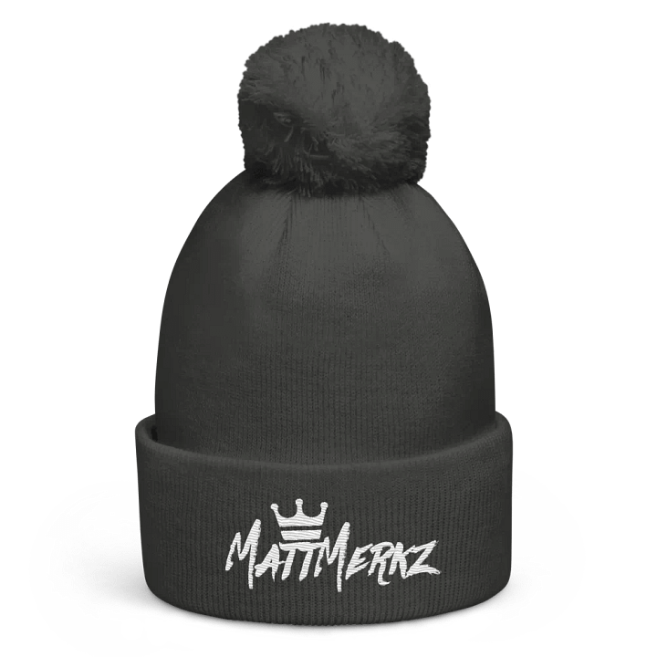 MattMerkz WhiteOut Knit Cap product image (1)