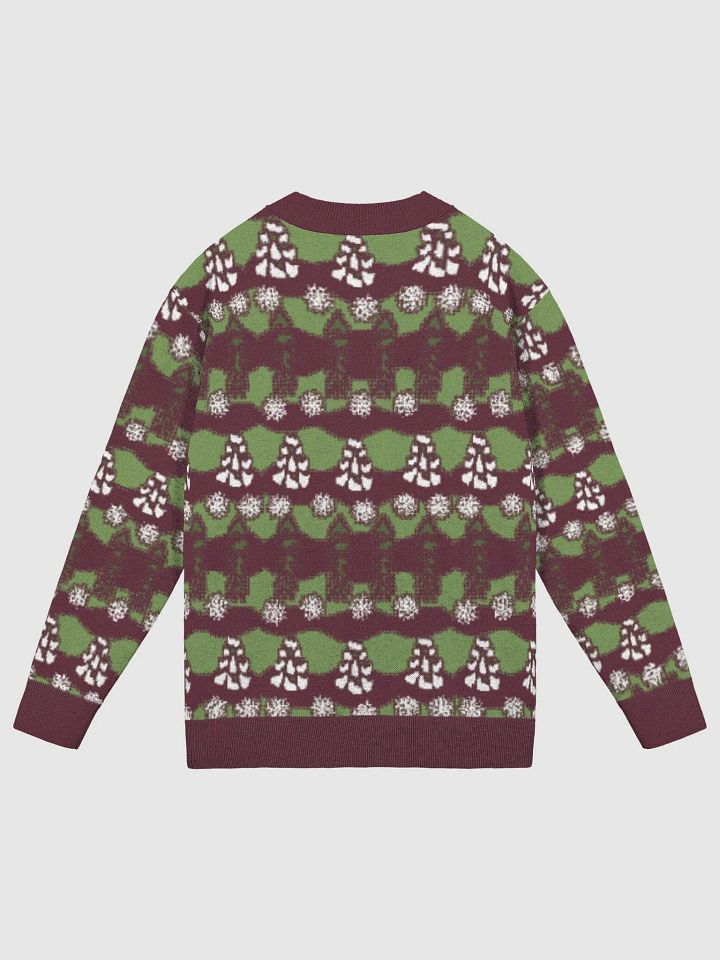 Snow Trees and Stripes Cardigan product image (10)