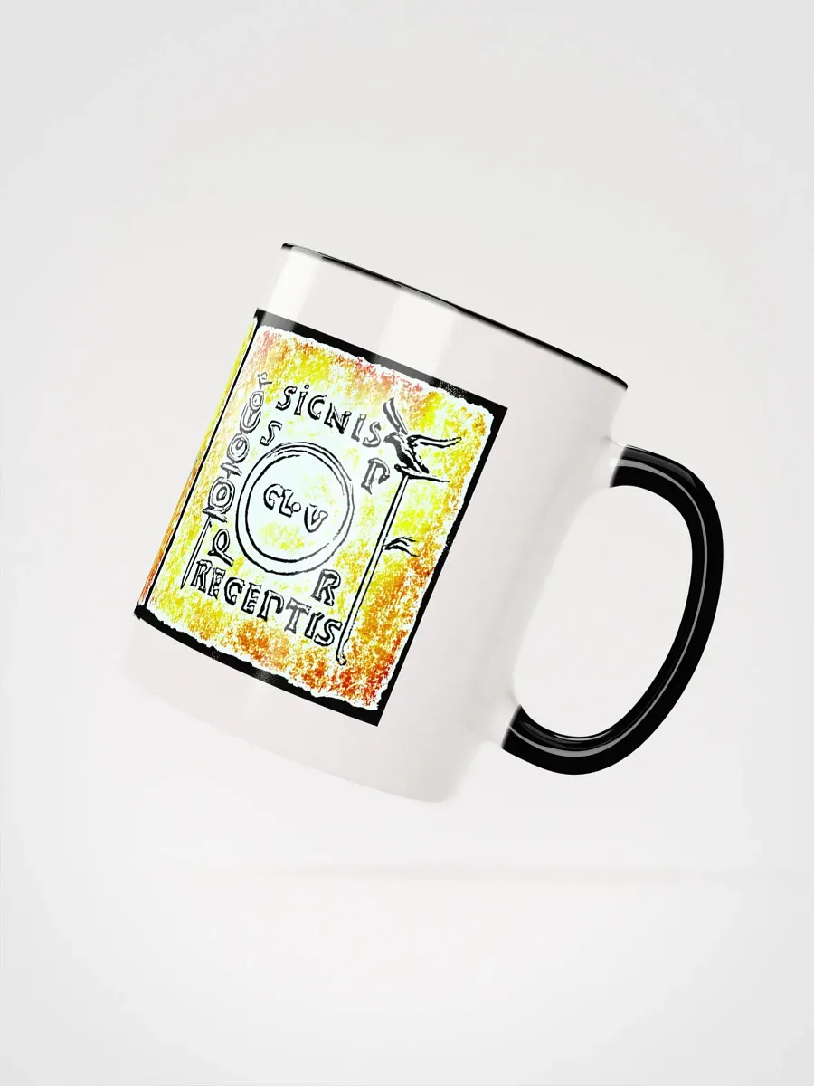 SPQR Legionary Standards and Julius Caesar's Comet Roman Art 1 Century BC, Coffee & Tea Mug With Black Color Inside product image (4)