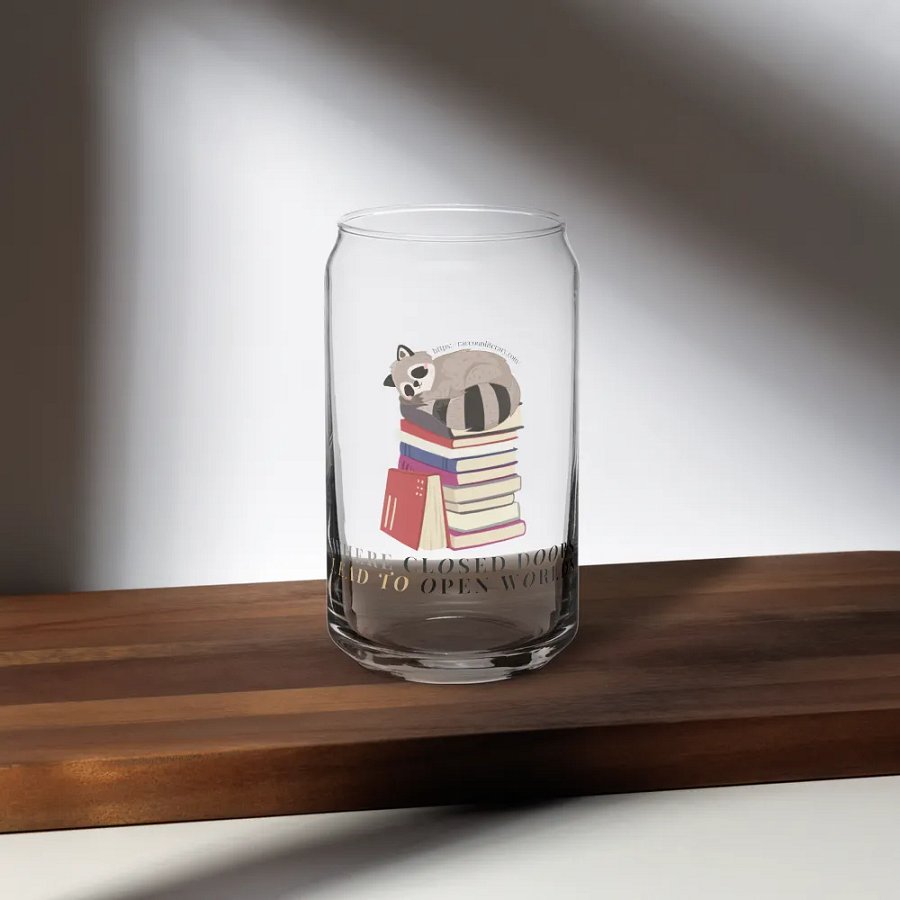 Dreamy Raccoon Can Glass product image (35)