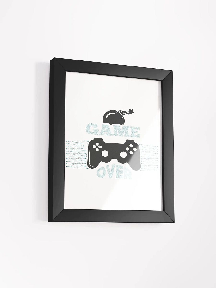 Game Over Controller Framed Poster product image (8)