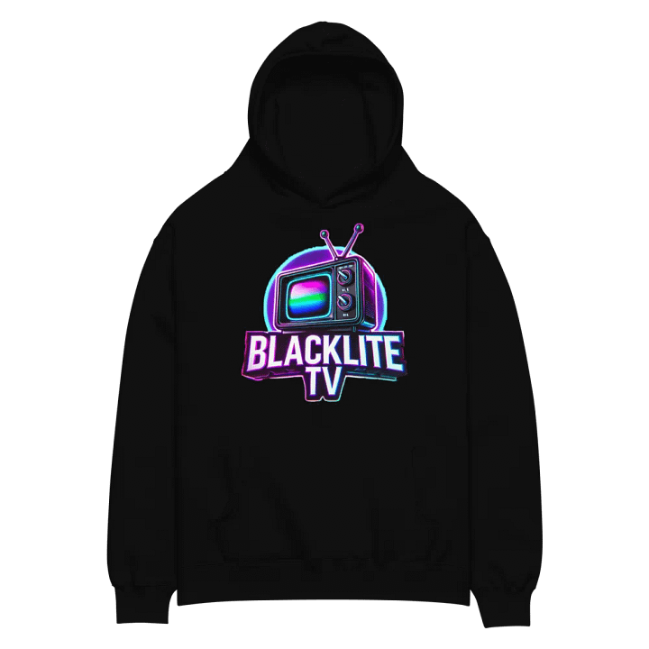 BlackLite TV Neon Glow Unisex Oversized Hoodie product image (2)